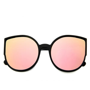 Vintage Round Cat Eye Sunglasses