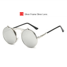 Load image into Gallery viewer, Retro Metal Steam Punk Sunglasses