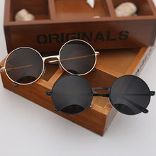 Load image into Gallery viewer, Round Glasses Men Women Steampunk Sunglasses