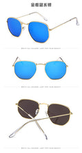 Load image into Gallery viewer, Vintage Brand Designer Hexagonal Sunglasses